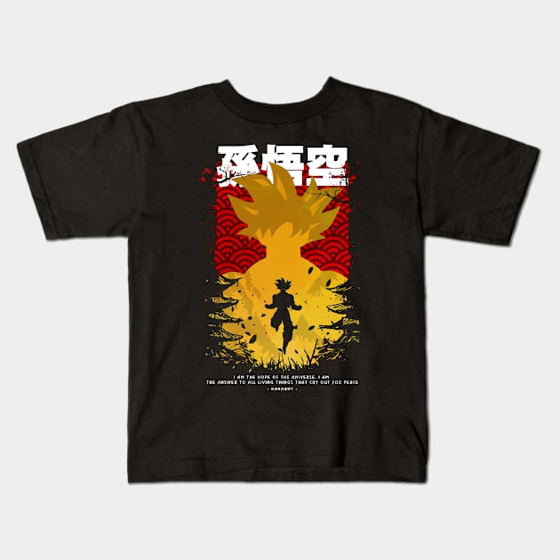 Anime Heroes Legend Kids T-Shirt by icp ramdans